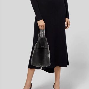Rag & Bone Black High Low Skirt